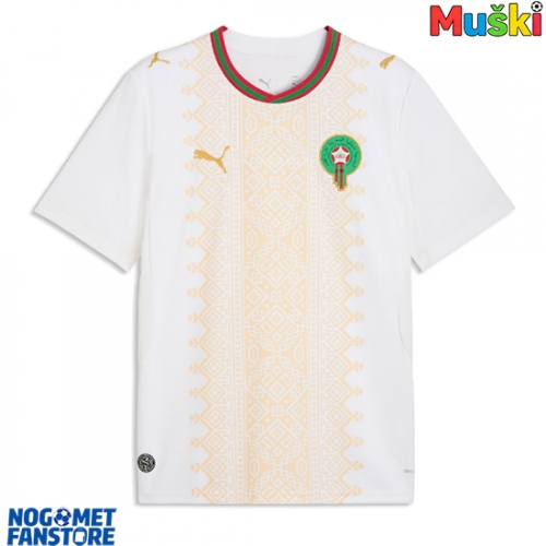 Maroko Gostujuci Dres SP 2026 Kratak Rukav